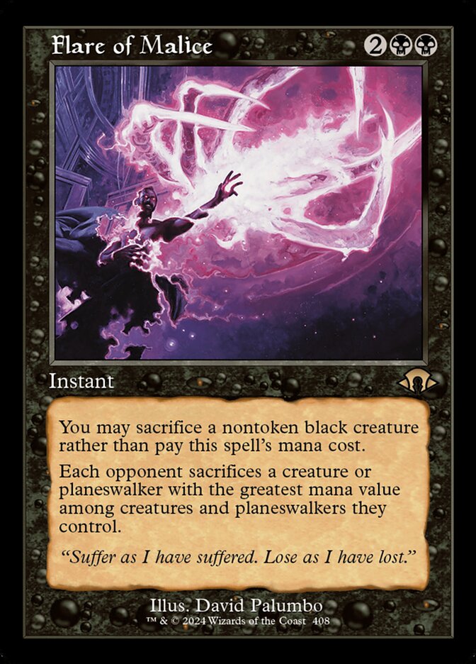 Flare of Malice (Retro Frame)