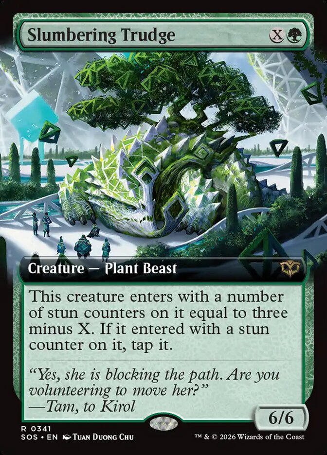 Slumbering Trudge (Extended Art)
