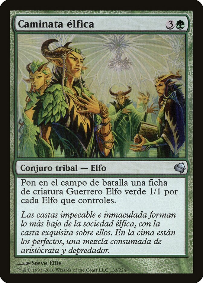 Elvish Promenade (Spanish) - "Caminata elfica"