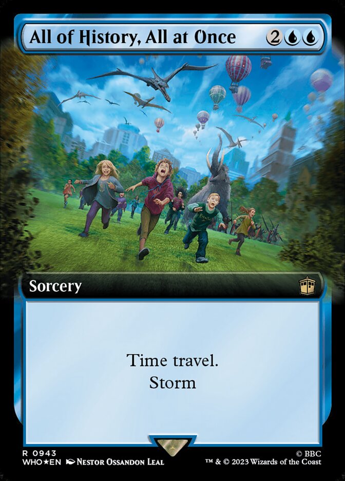 All of History, All at Once (Extended Art) (Surge Foil)