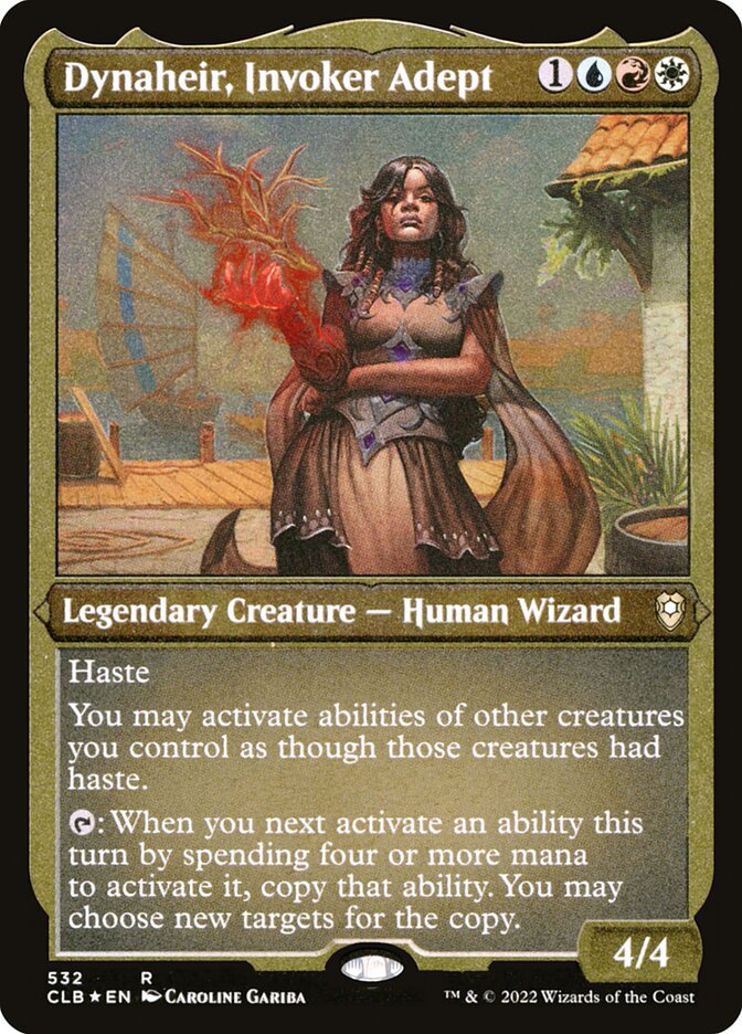 Dynaheir, Invoker Adept (Foil Etched)