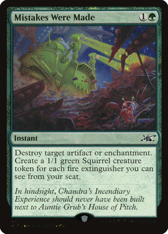 Mistakes Were Made (Galaxy Foil)