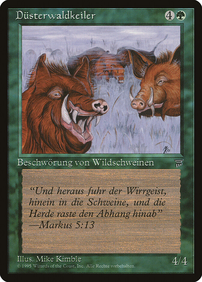 Durkwood Boars (German) - "Dusterwaldkeiler"