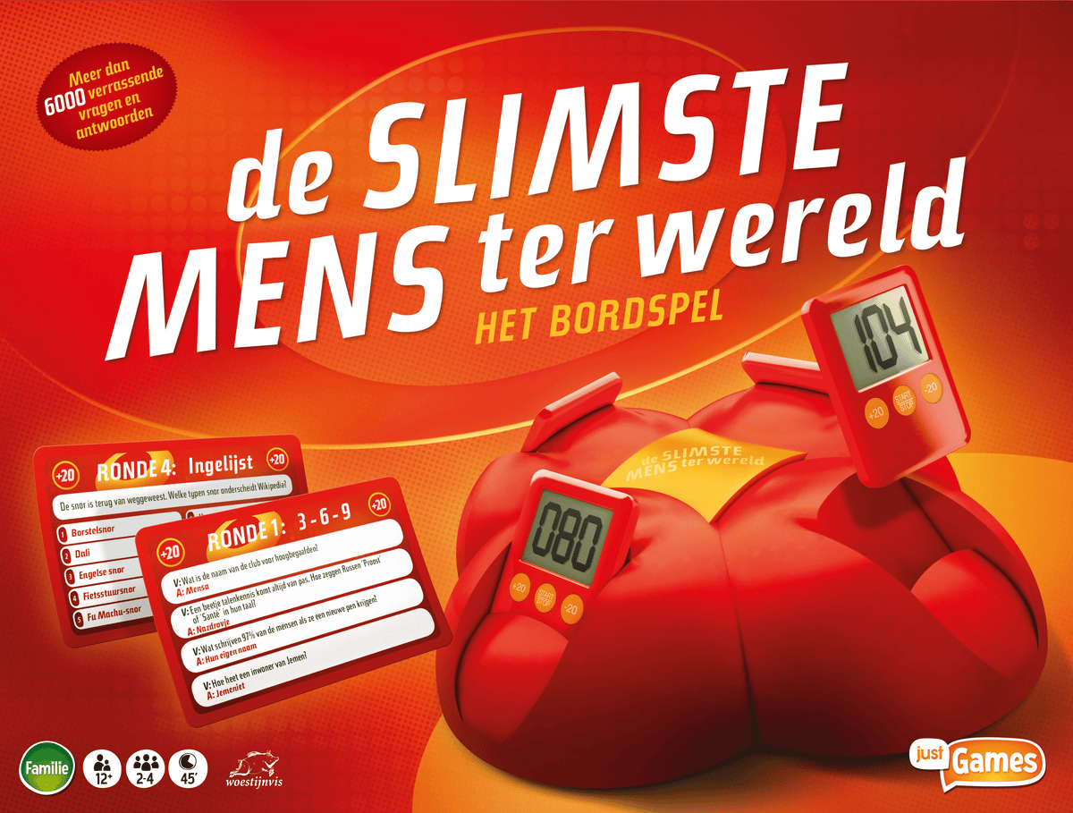 De Slimste Mens ter Wereld: Het Bordspel
