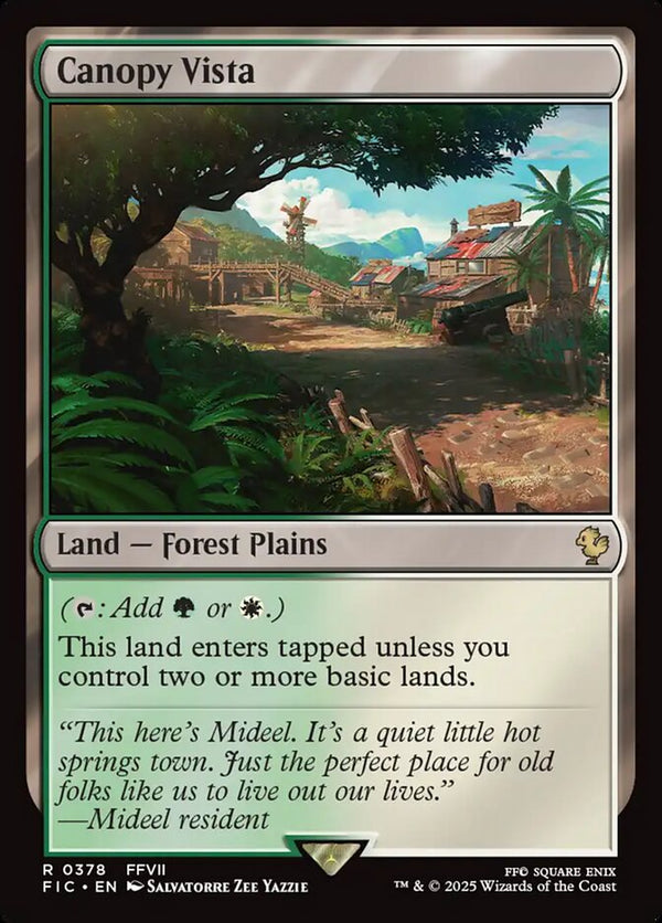 Canopy Vista - Magic: The Gathering
