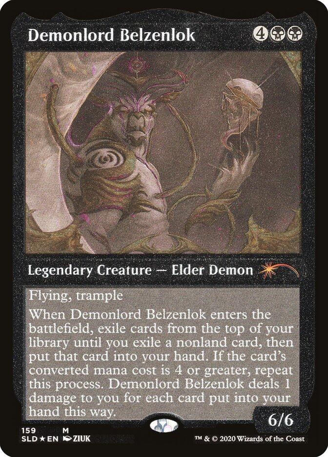 Demonlord Belzenlok (Foil Etched)