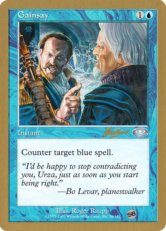 Gainsay - 2002 Sim Han How (PLS) (SB)