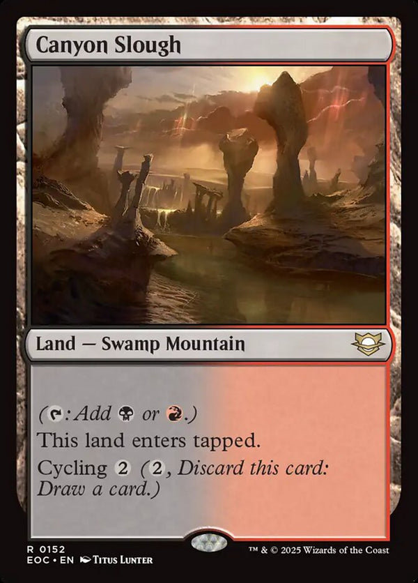 Canyon Slough - Magic: The Gathering
