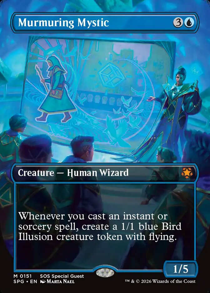 Murmuring Mystic (Borderless)