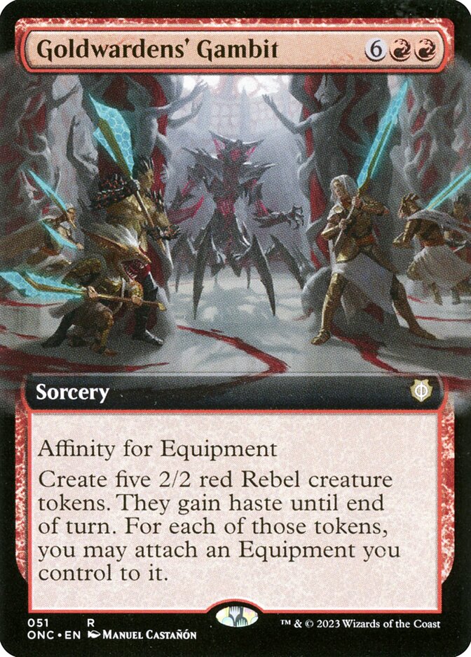 Goldwardens' Gambit (Extended Art)