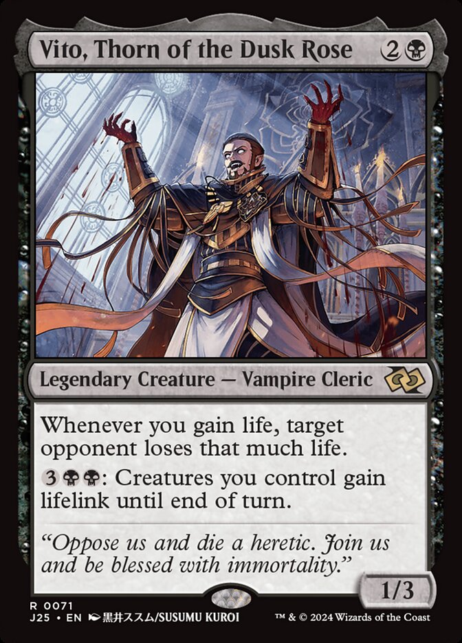 Vito, Thorn of the Dusk Rose (Anime)
