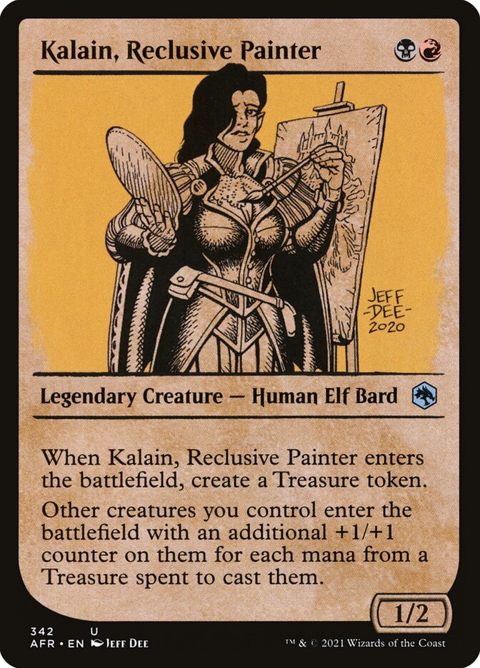 Kalain, Reclusive Painter (Showcase)