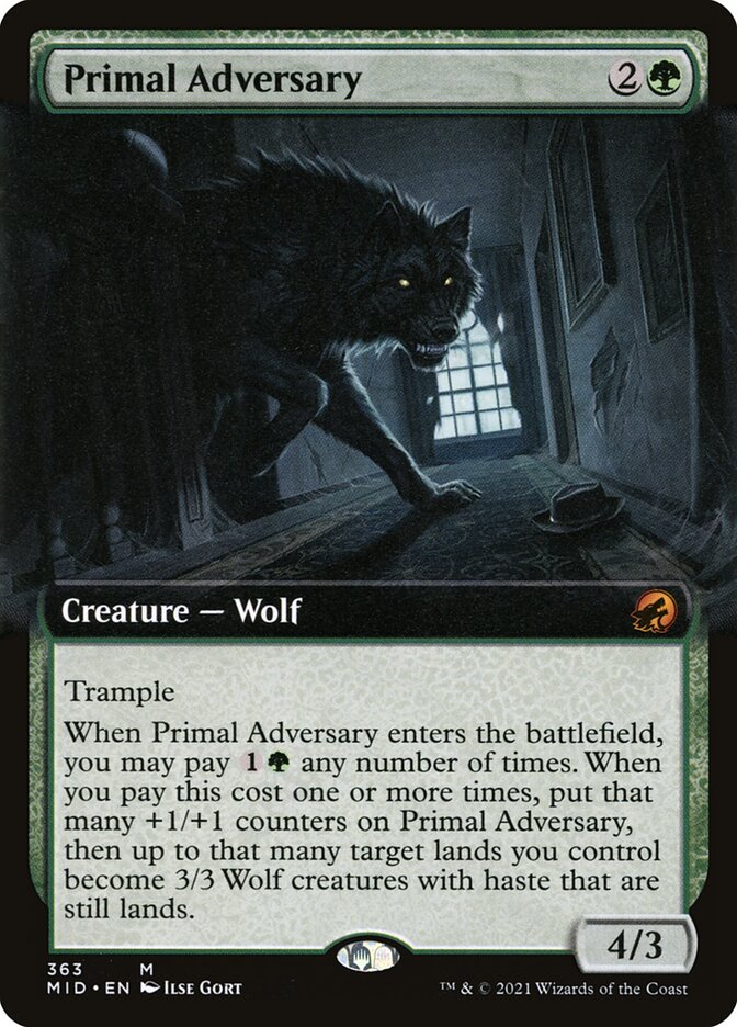 Primal Adversary (Extended Art)