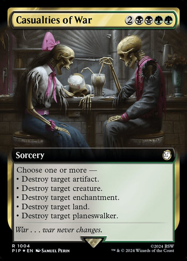 Casualties of War (Extended Art) (Surge Foil) - Magic: The Gathering