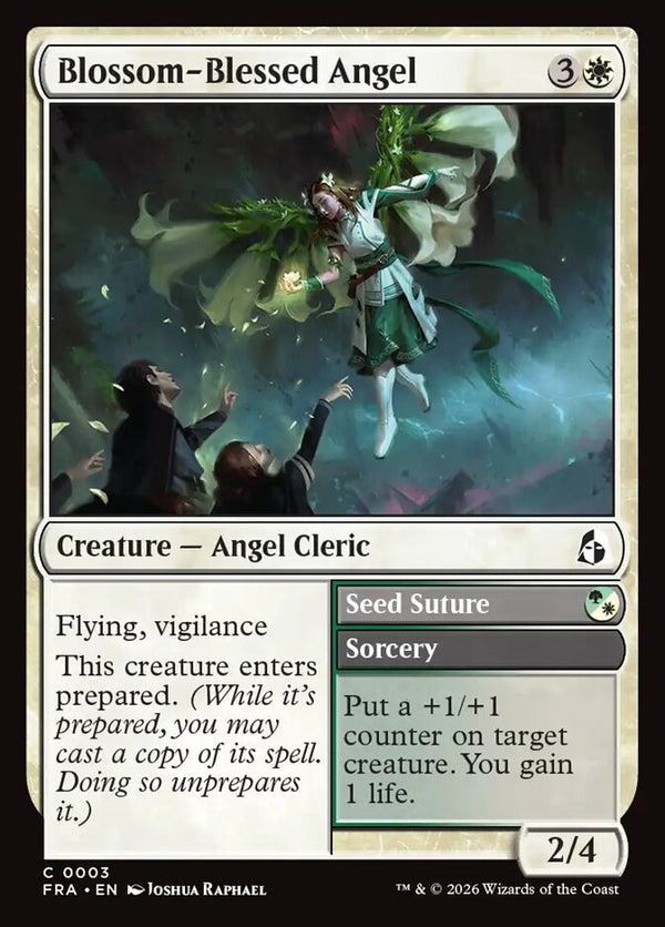 Blossom-Blessed Angel (FRA 3) - Magic: The Gathering