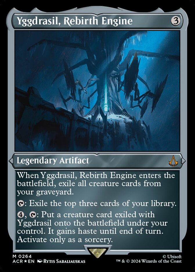Yggdrasil, Rebirth Engine (Foil Etched)