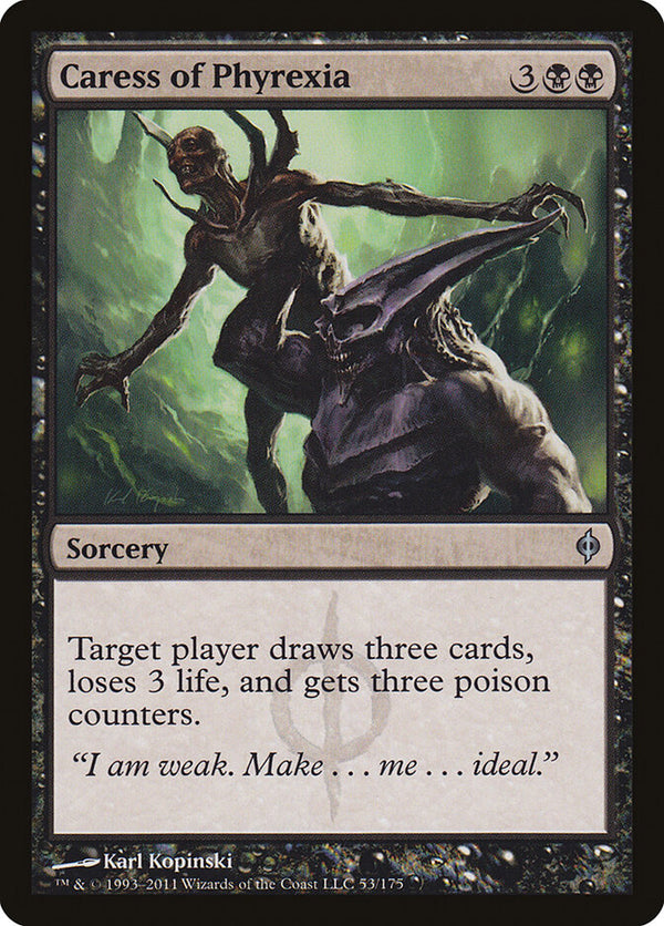 Caress of Phyrexia - Magic: The Gathering