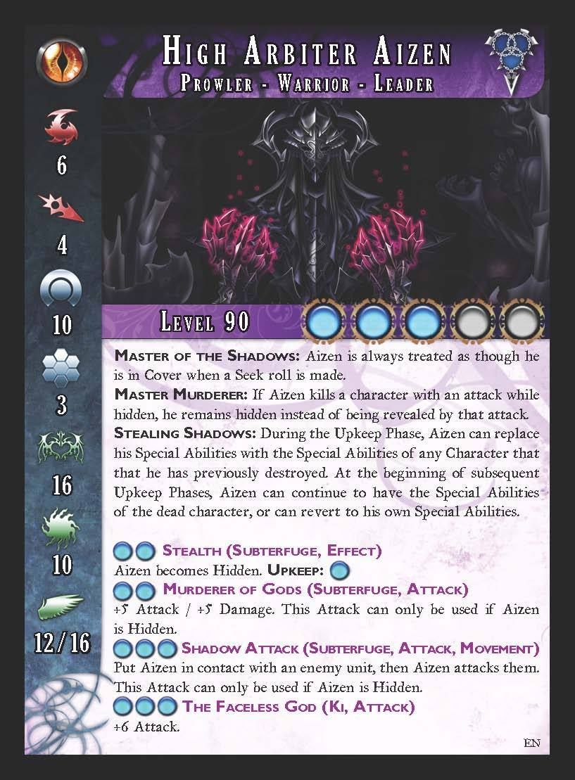 Anima Tactics: High Arbiter Aizen