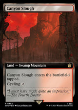Canyon Slough (Extended Art) - Magic: The Gathering