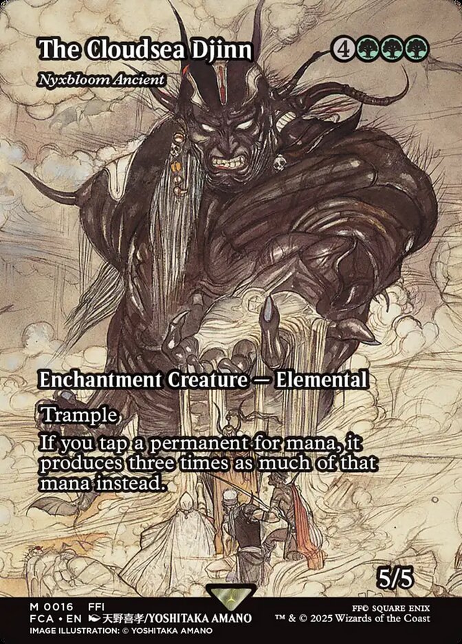 The Cloudsea Djinn - Nyxbloom Ancient (Showcase)