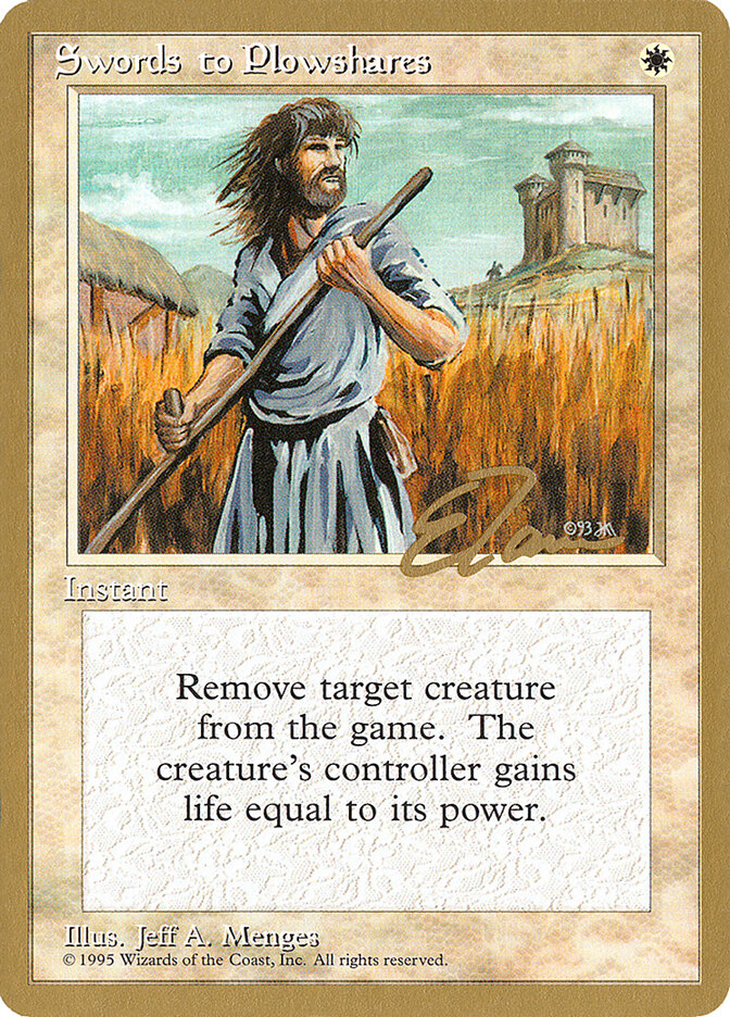 Swords to Plowshares - 1996 Eric Tam (4ED)