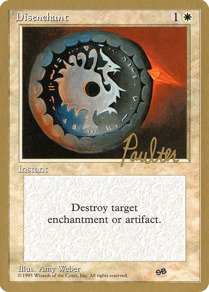 Disenchant - 1996 Preston Poulter (4ED) (SB)