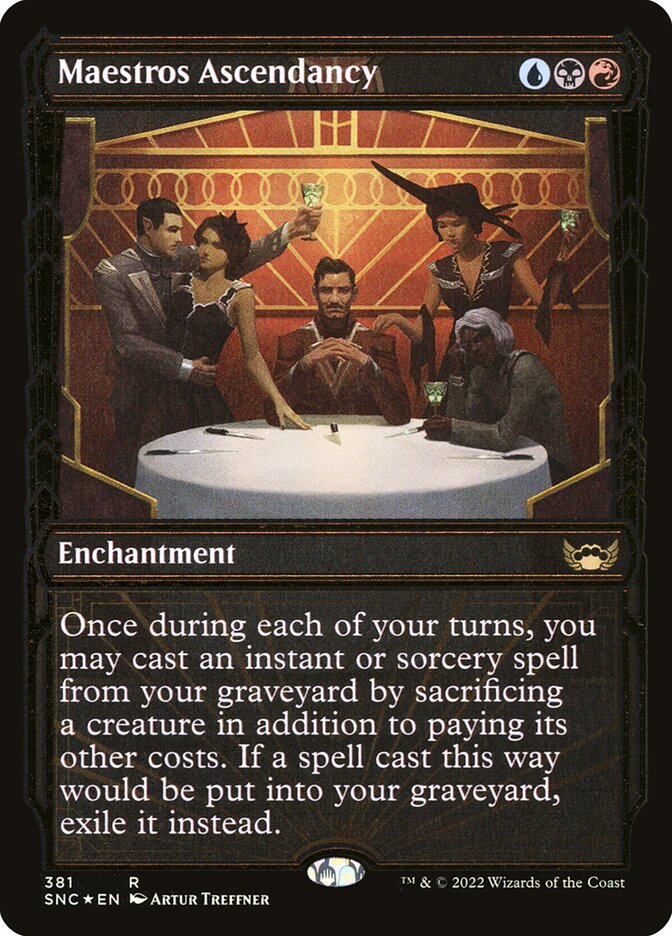 Maestros Ascendancy (Gilded Foil)