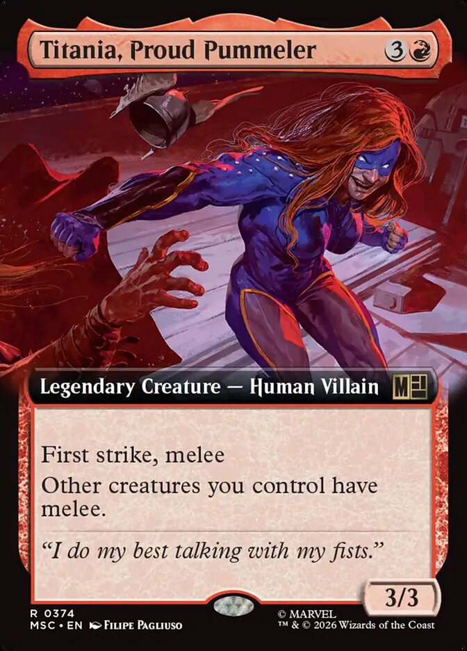 Titania, Proud Pummeler (Extended Art)