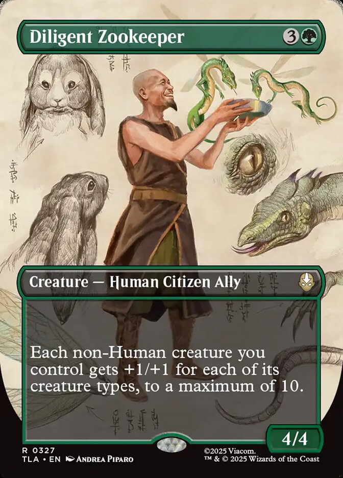 Diligent Zookeeper (Borderless)