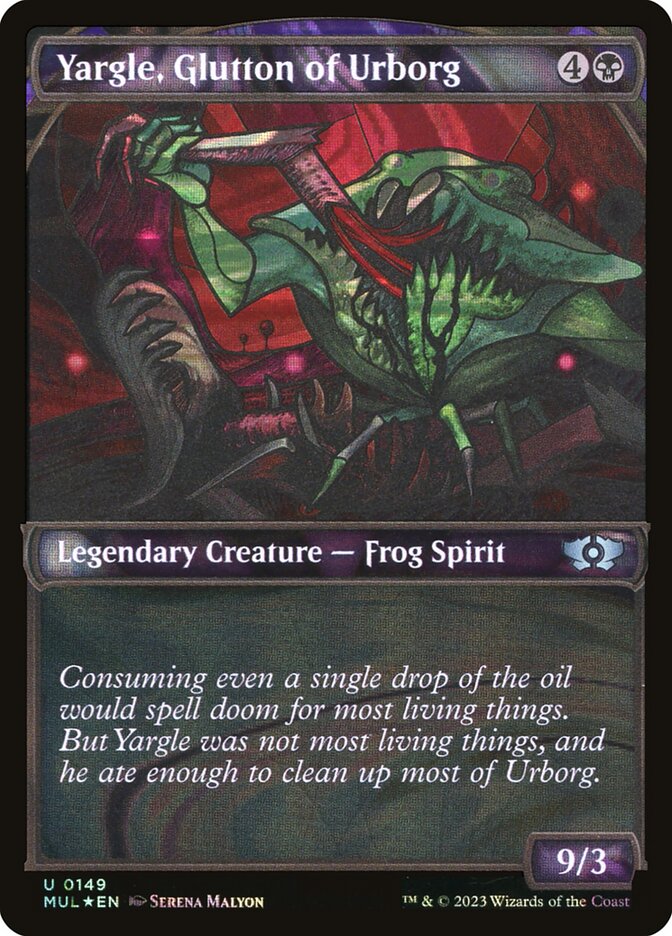 Yargle, Glutton of Urborg (Halo Foil)