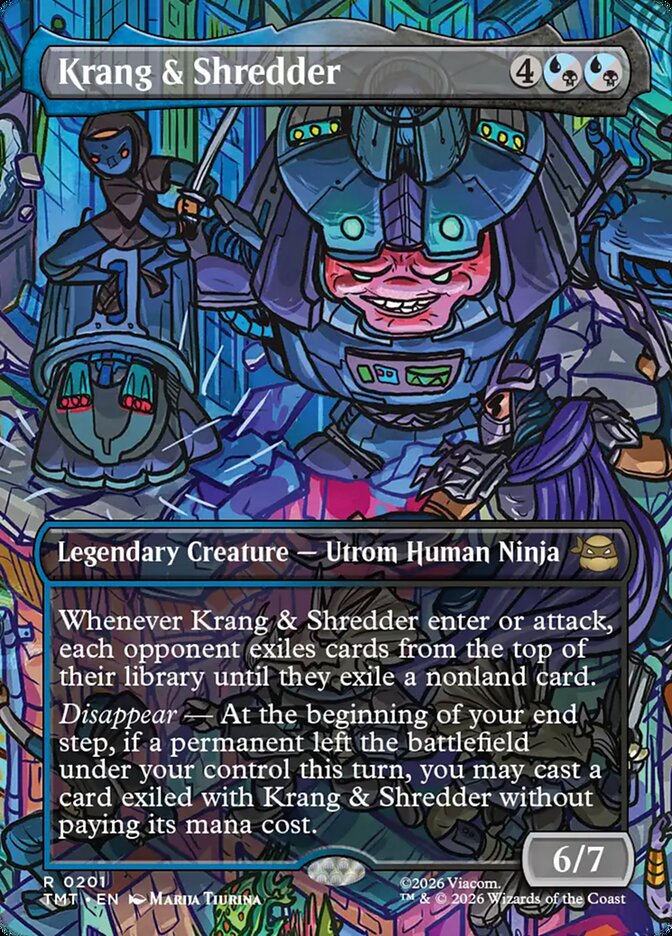 Krang & Shredder (Borderless)