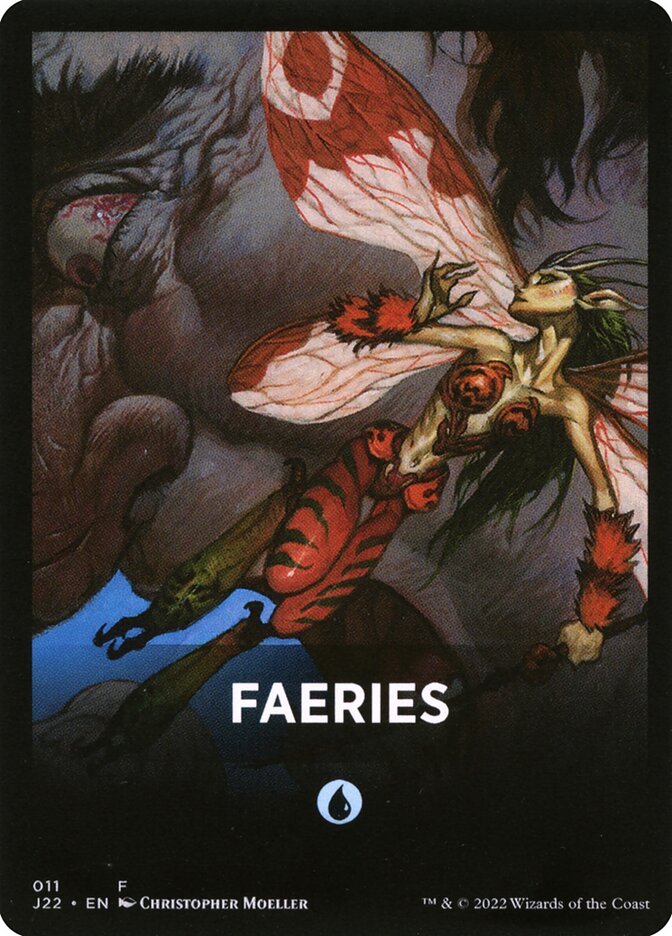 Faeries Theme Card
