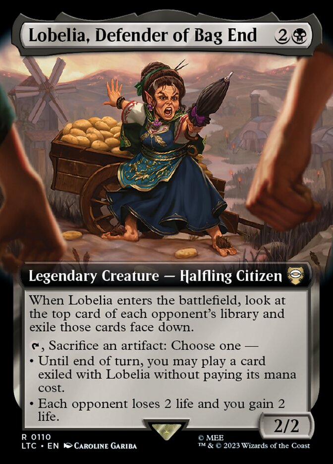 Lobelia, Defender of Bag End (Extended Art)