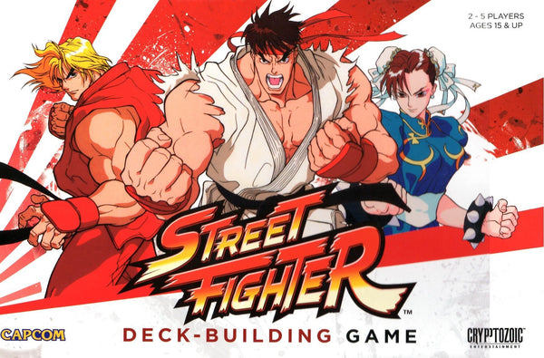 CapCom Street Fighter Deck-Building Game - Cryptozoic Entertainment