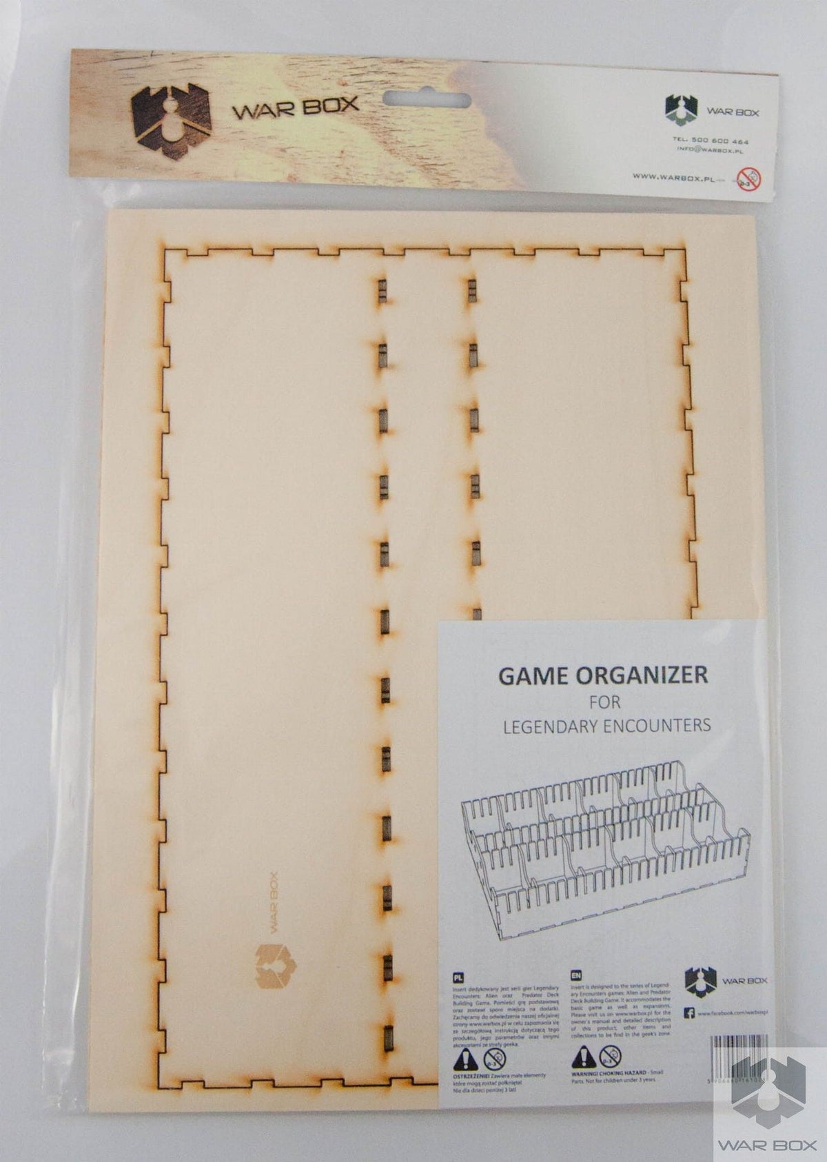 Legendary Encounters: An Alien Deck Building Game – WarBox Insert