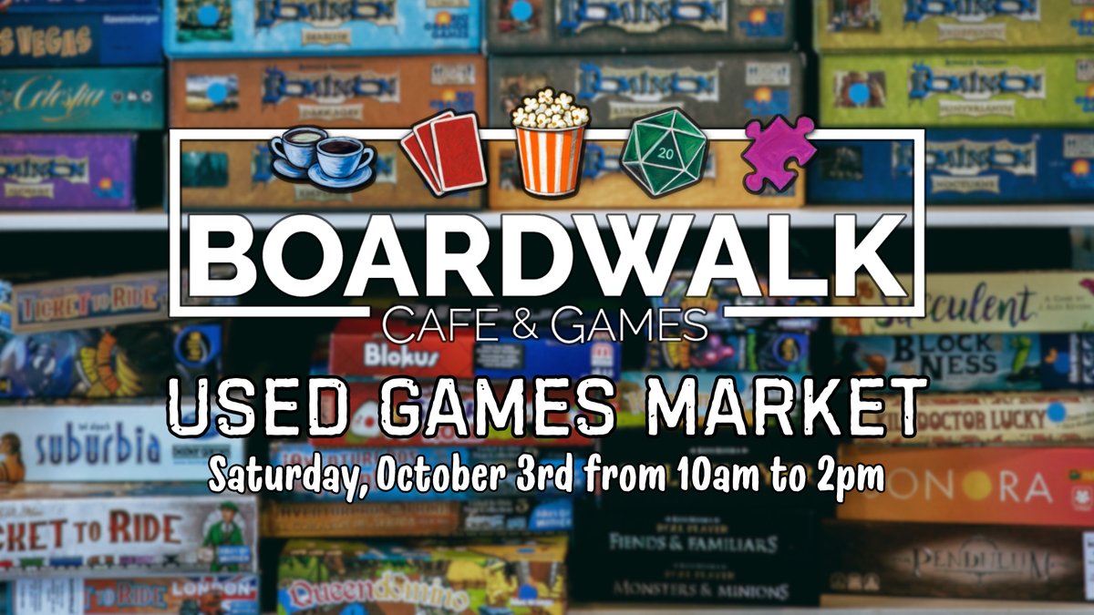 Boardwalk's Used Games Market