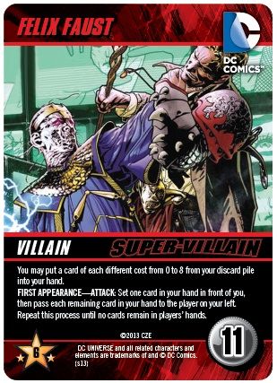 DC Deck-Building Game: Felix Faust Promo