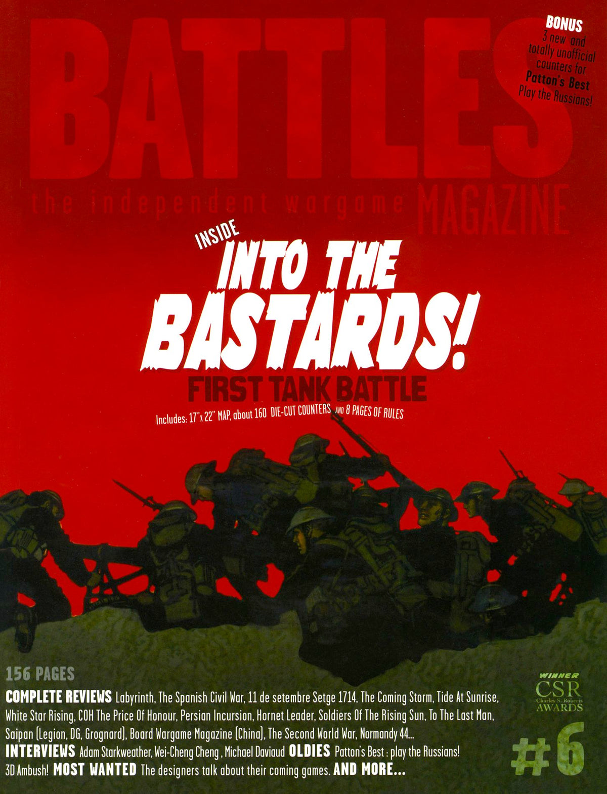 Into the Bastards!: First tank battle