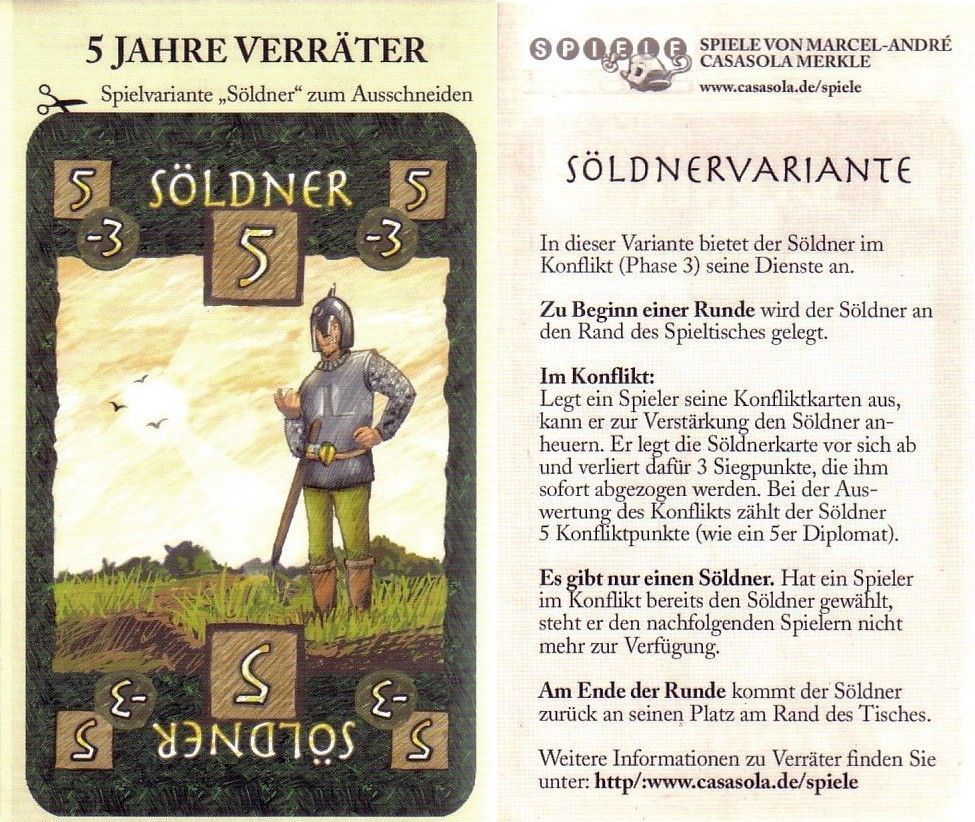 Verräter: Söldnervariante