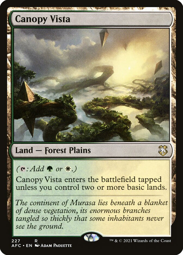 Canopy Vista - Magic: The Gathering