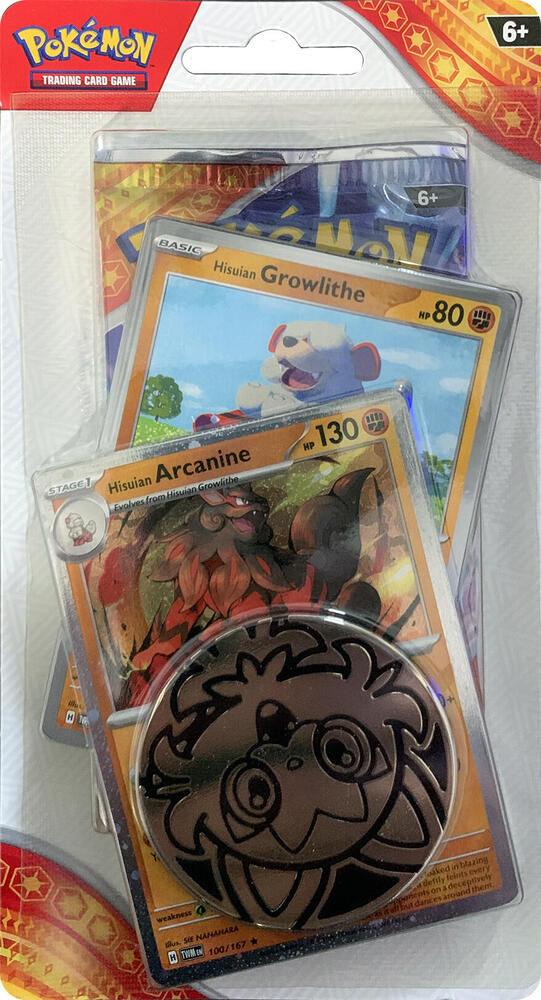 Surging Sparks Single Pack Blister [Hisuian Arcanine]