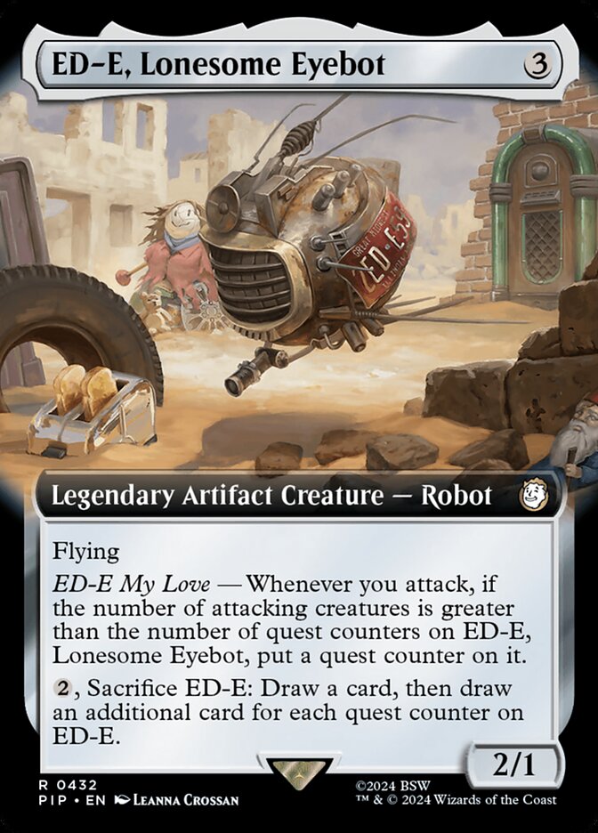ED-E, Lonesome Eyebot (Extended Art)