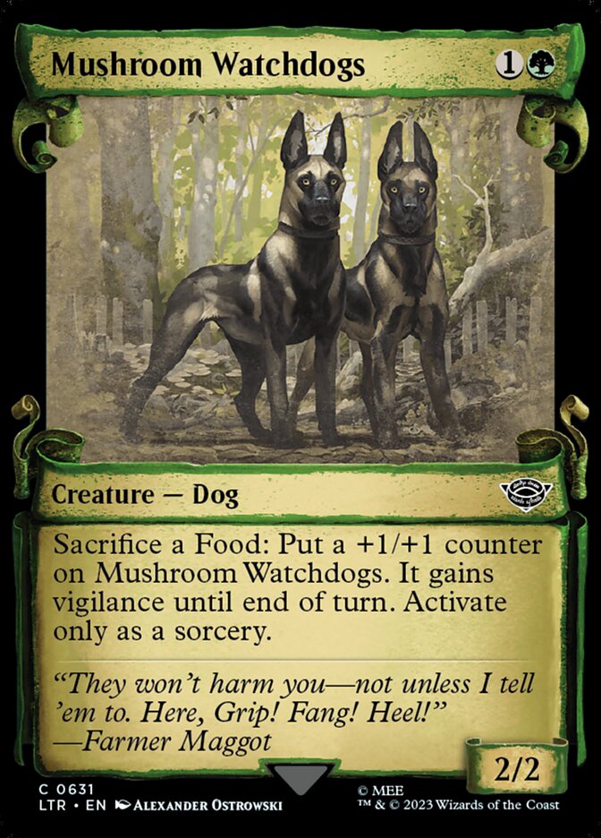 Mushroom Watchdogs (Showcase Scrolls)