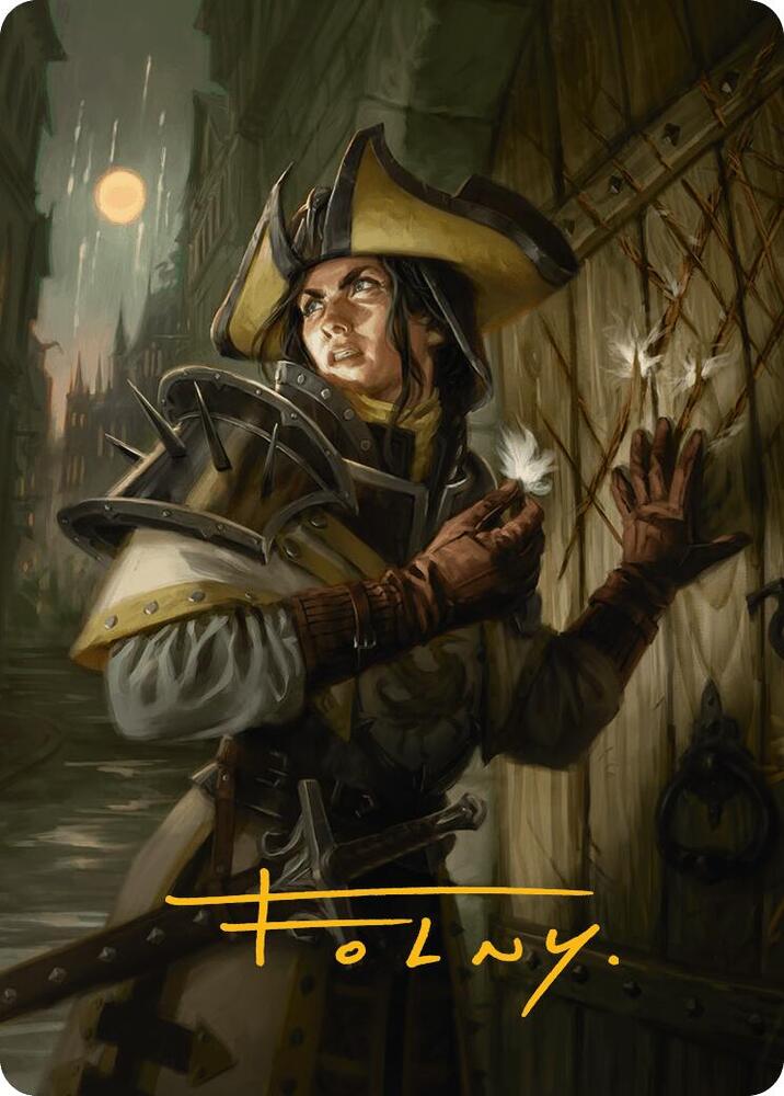 Thraben Inspector Art Card (Gold-Stamped Signature)