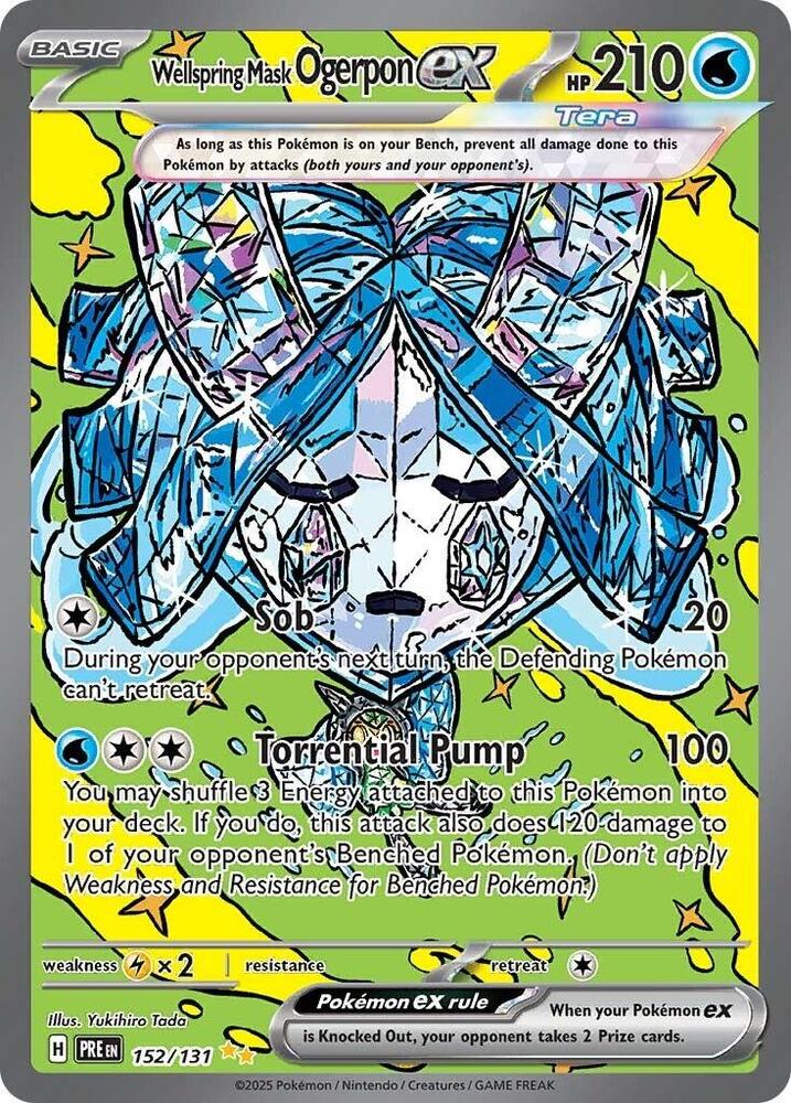 Wellspring Mask Ogerpon ex - 152/131