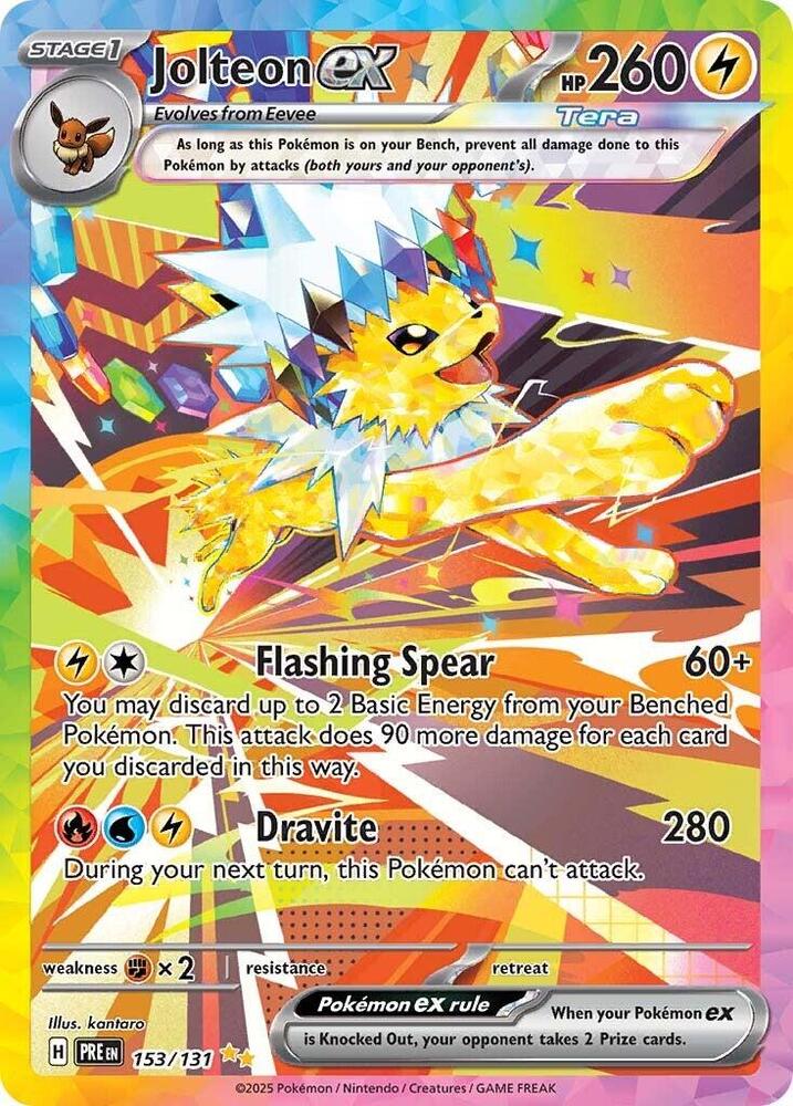 Jolteon ex - 153/131
