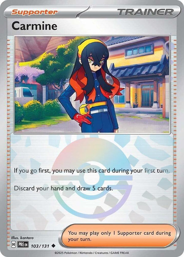 Carmine (Poke Ball Pattern) - Pokémon