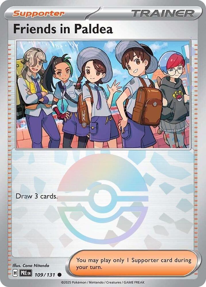 Friends in Paldea - 109/131 (Poke Ball Pattern)