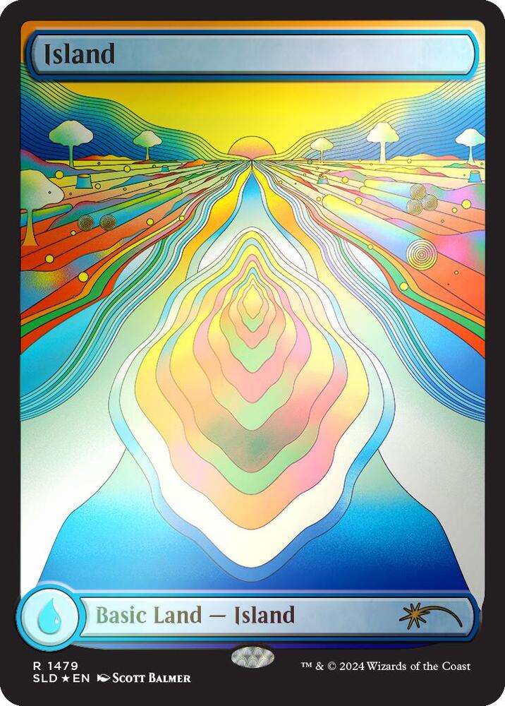 Island (1479) (Rainbow Foil)