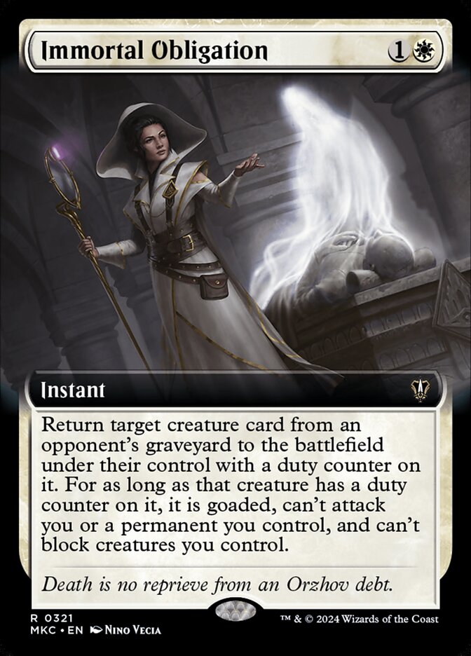 Immortal Obligation (Extended Art)